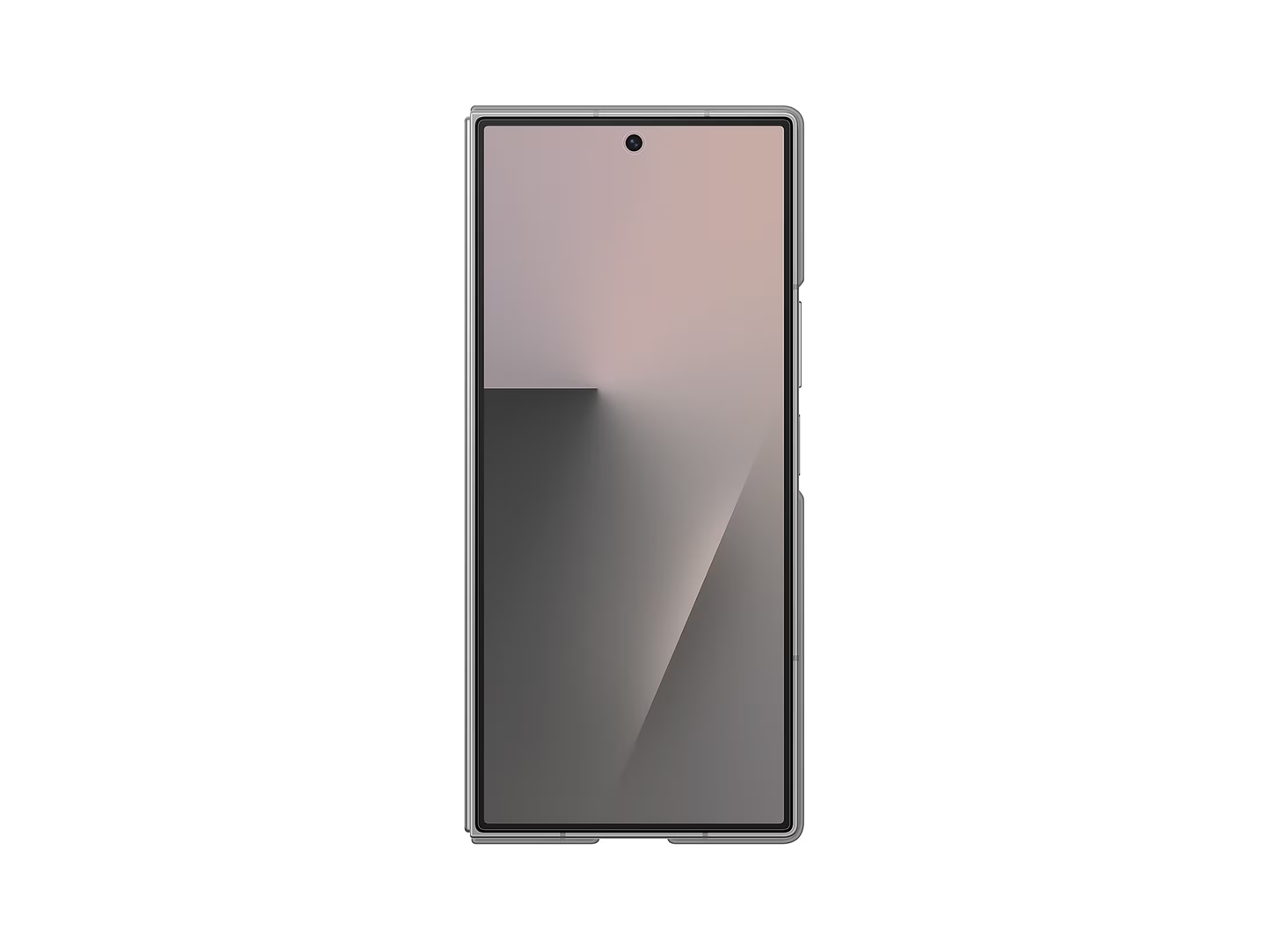 Samsung Galaxy Z Fold7 Silicone Case With Anti-reflecting Screen Protector Film - South Port™