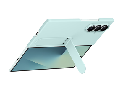 Samsung Galaxy Z Fold7 Silicone Case With Anti-reflecting Screen Protector Film - South Port™