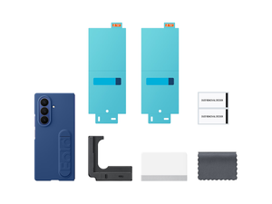 Samsung Galaxy Z Fold7 Silicone Case With Anti-reflecting Screen Protector Film - South Port™