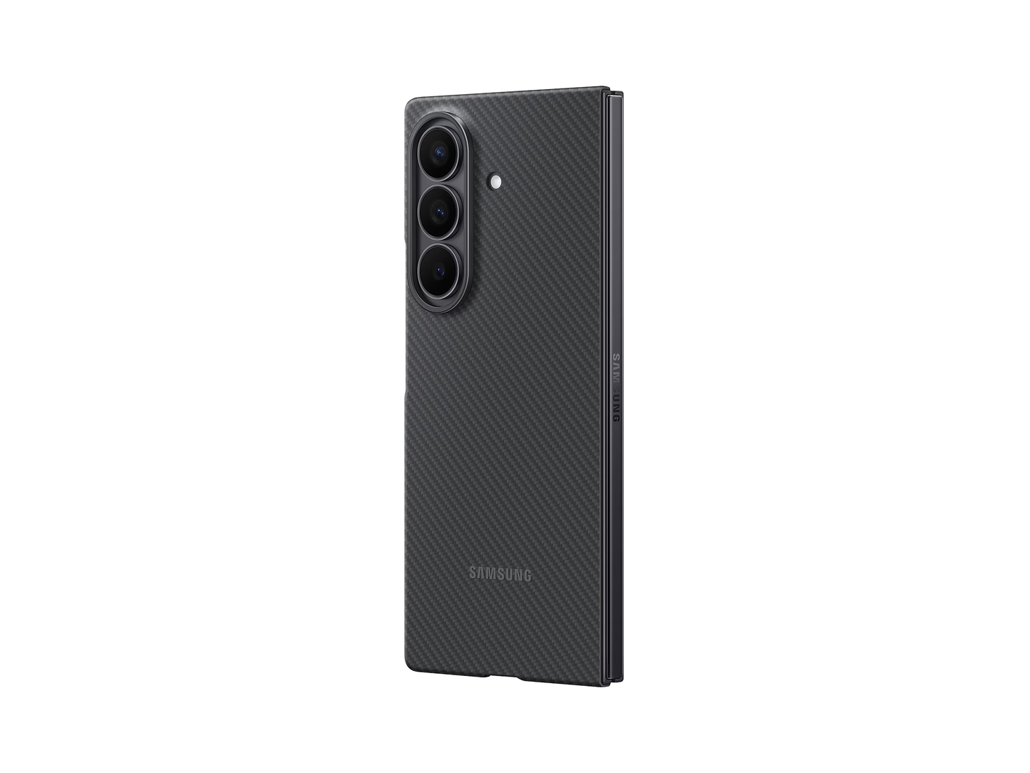 Samsung Galaxy Z Fold7 Carbon Shield Case With Anti-reflecting Front Screen Protector Film - South Port™