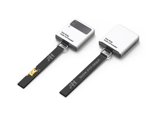 Samsung x Alia Bhatt Ring Strap for Galaxy Z Flip3 / Flip4 / Flip5 Silicon Cover with Ring - South Port™