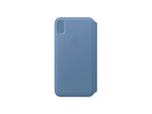 Load image into Gallery viewer, Apple iPhone XS Max Leather Folio Case - Made By Apple - South Port™