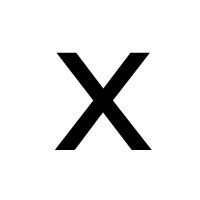  x 
